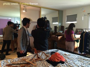behind the scenes