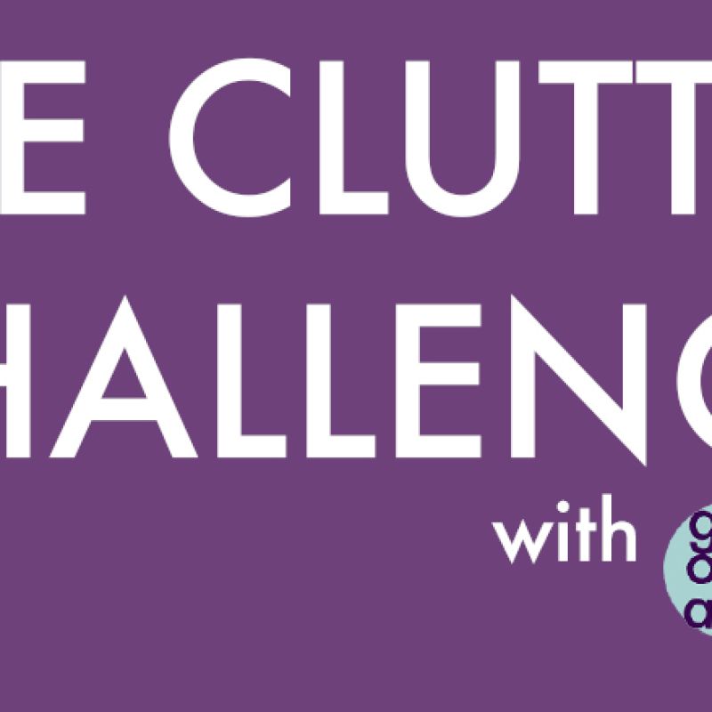 the clutter challenge logo