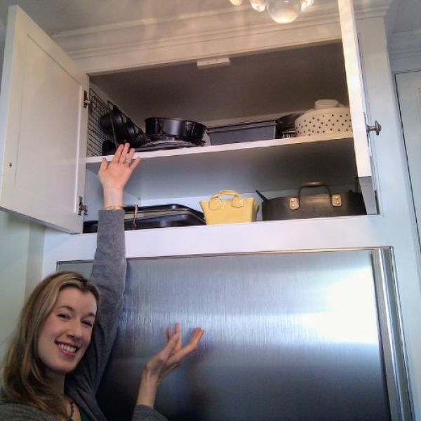 organized kitchen cabinet