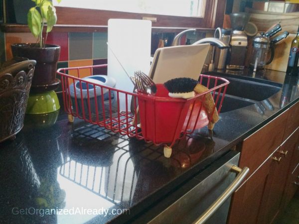 clean kitchen counter