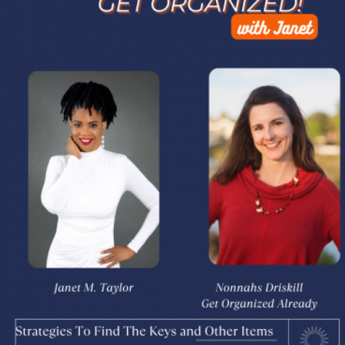 get organized with janet flyer