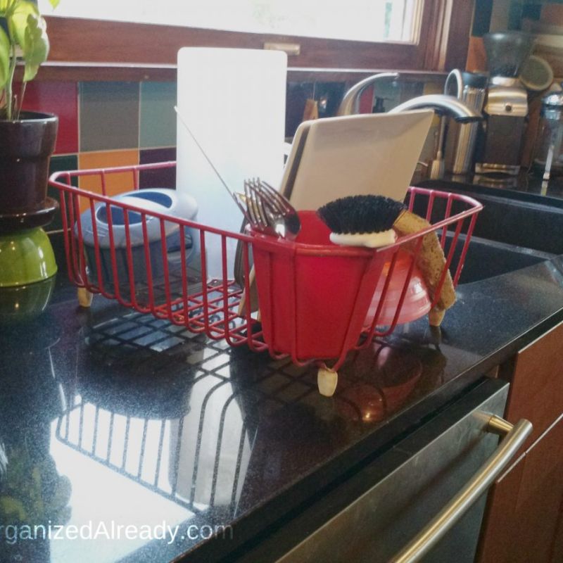 clean kitchen counter