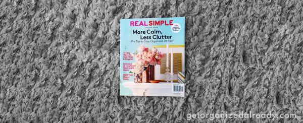 real simple magazine feature