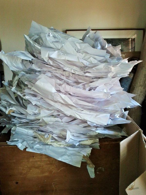 paper in a pile