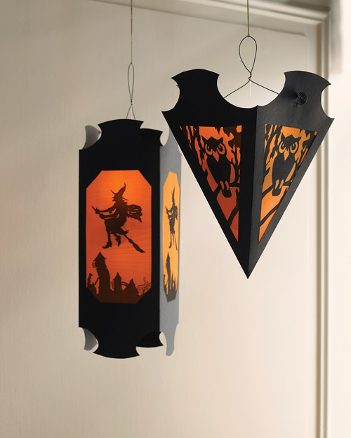 spooky shadow lanterns